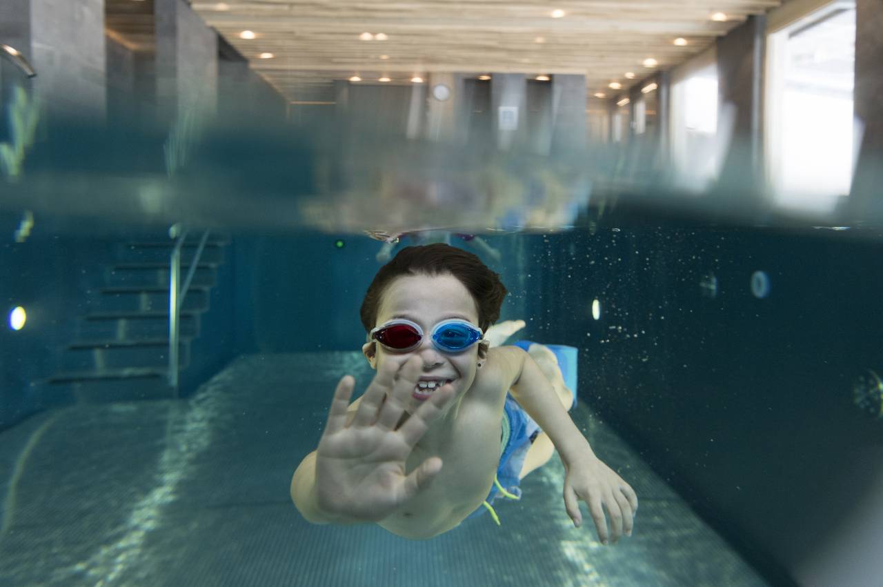 Water slide - Gorfion Familienhotel Liechtenstein