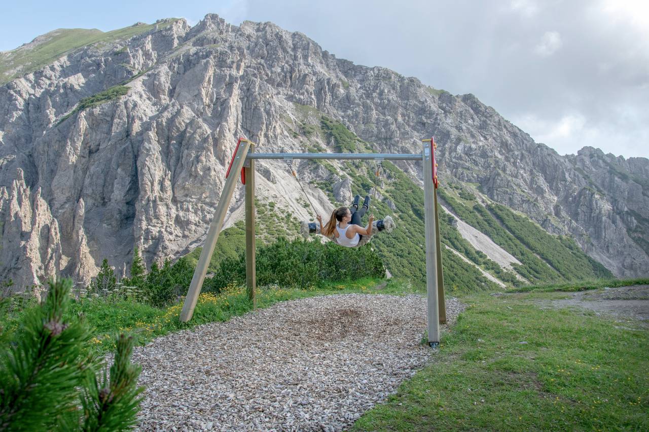 Schaukelpfad Malbun - Gorfion Familienhotel Liechtenstein