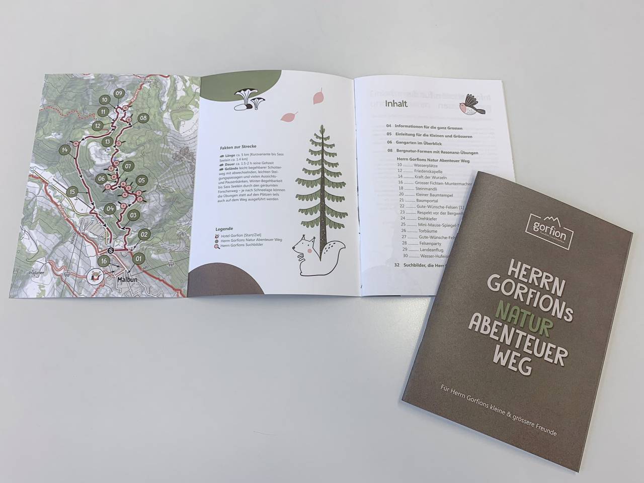 Herrn Gorfions Natur Abenteuer Weg - Gorfion Familienhotel Liechtenstein