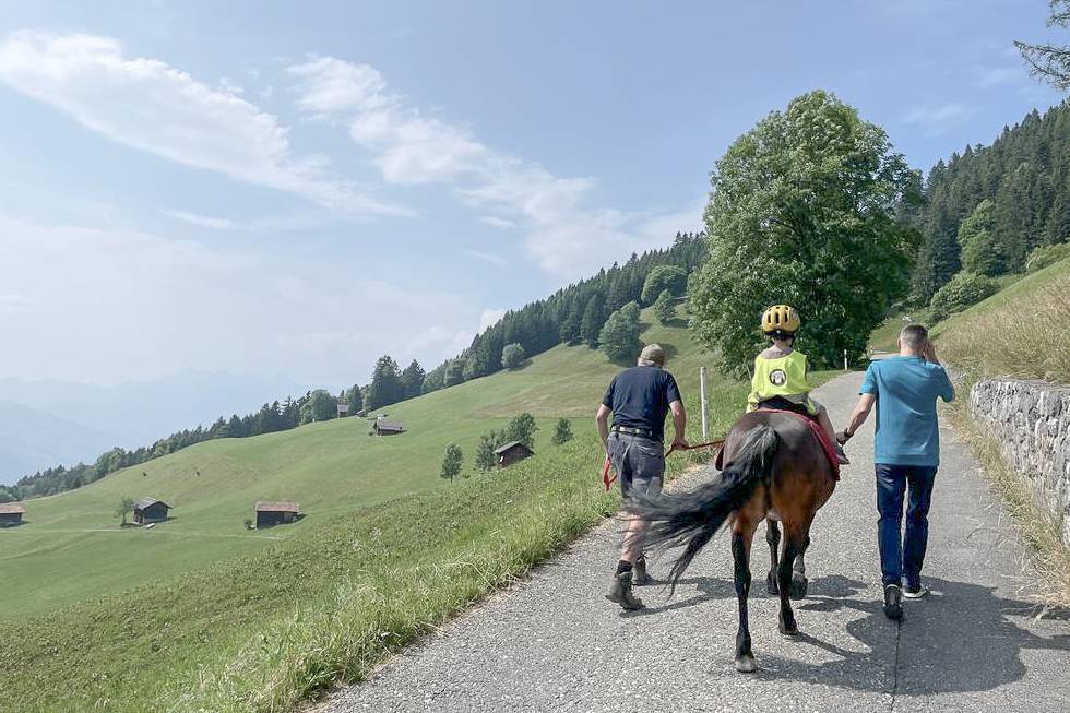 Ponyreiten in Malbun