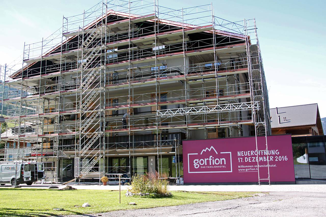 2016 bis 2021 - Gorfion Familienhotel Liechtenstein