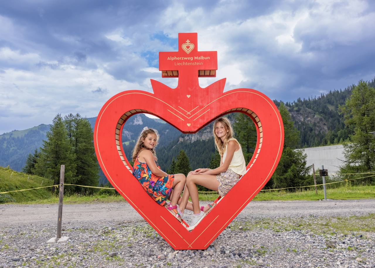 Alpherzweg (Panoramaweg) - Gorfion Familienhotel Liechtenstein