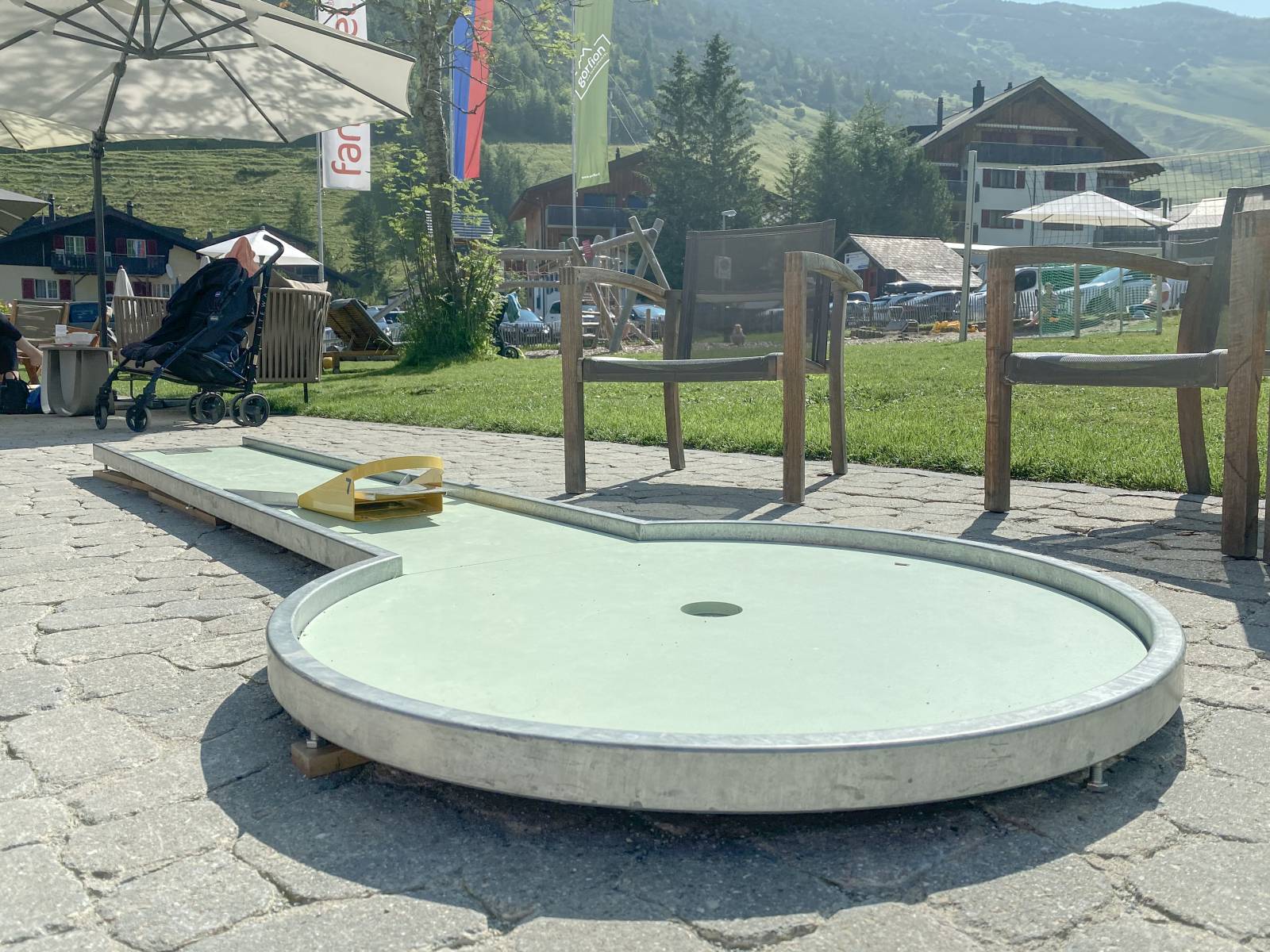 Der Ball muss ins Runde... Symbolfoto