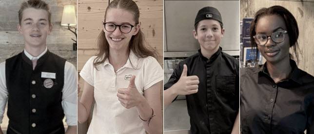 Vier neue Lernende im Gorfion Symbolfoto