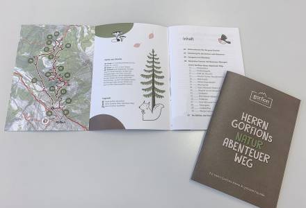 Herrn Gorfions Natur Abenteuer Weg - Gorfion Familienhotel Liechtenstein