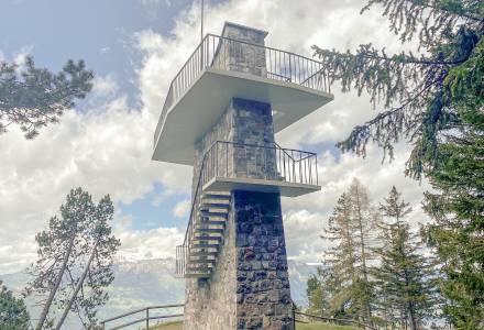 Gaflei viewing platform - Gorfion Familienhotel Liechtenstein