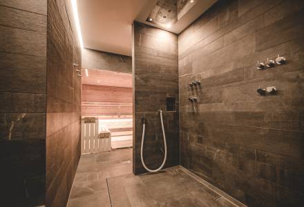 Erlebnisdusche - Gorfion Familienhotel Liechtenstein