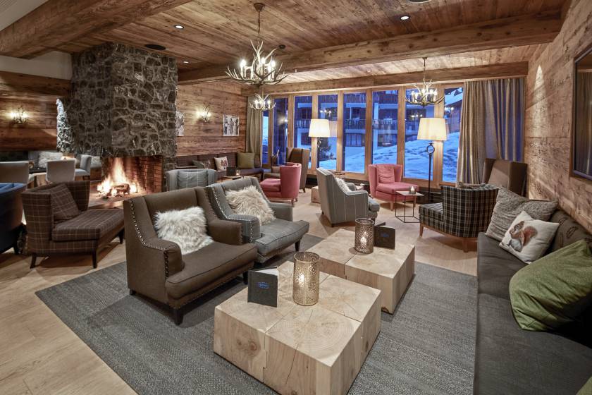 Kaminzimmer Familienhotel Gorfion Liechtenstein