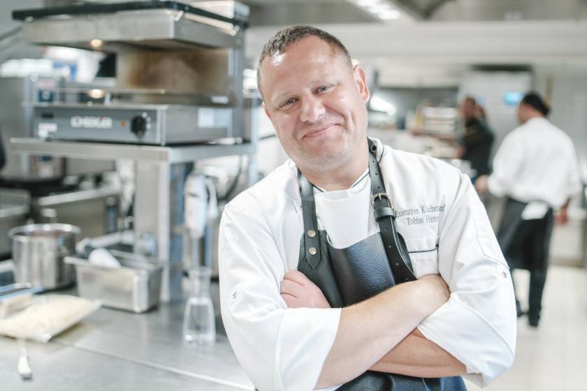 Küchenchef Tobias im Familienhotel Gorfion Liechtenstein