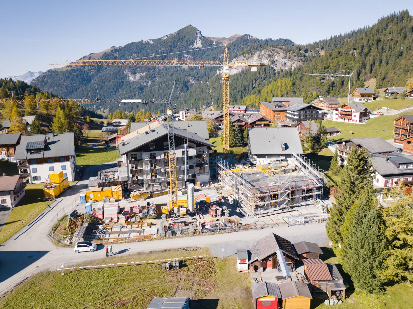 Der Bau nimmt Fahrt auf Symbolfoto