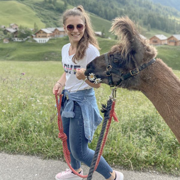 Trekking mit Lamas und Alpakas in Liechtenstein