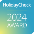 Logo HolidayCheck 2024 Award